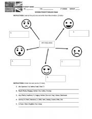 English Worksheet: Emotions