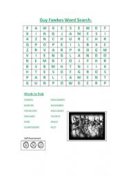 English Worksheet: HALLOWEEN SEARCH