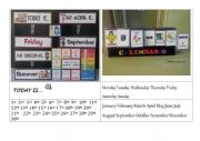 English Worksheet: Today is...