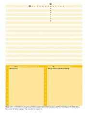 English Worksheet: CrossWord Building Game