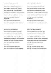 English Worksheet: conversation questions 