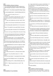 English Worksheet: Tenses practice