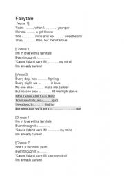 English Worksheet: Fairy Tale  