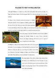 English Worksheet: Reading activity New Zealand