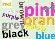 English Worksheet: Colours