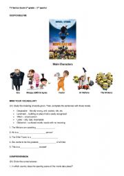 Video Activity - Despicable me