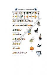 English Worksheet: Halloween