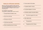 English Worksheet: positive and engative adjectives