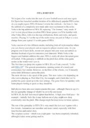 English Worksheet: FIFA 20 Review + Reading Comprehension questions