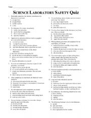 lab safety exam