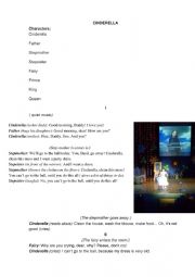 English Worksheet: Christmas play for acting out 