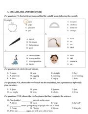 English Worksheet: Advanced exercises