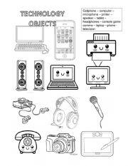 English Worksheet: technology 