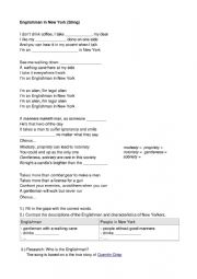 English Worksheet: Englishman