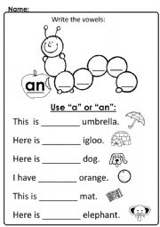 use a or an