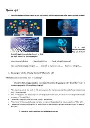 English Worksheet: Level Placement Activities/Test