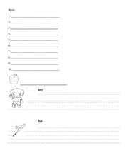 English Worksheet: vocabulary