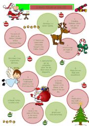 English Worksheet: Christmas True or False