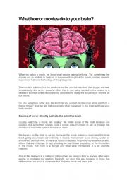 What horror movies do to your brain?