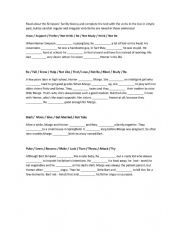 English Worksheet: Simple Past