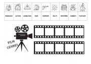 English Worksheet: Film Genres