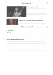 English Worksheet: Edward Scissorhands  (3)