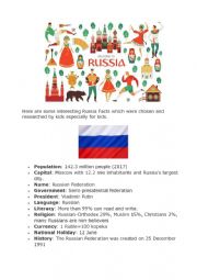 Facts about Russia