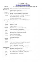 English Worksheet: SONG ABOUT STEREOTYPES