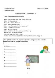 worksheet