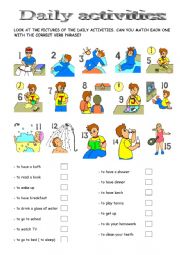 English Worksheet: vobabulary
