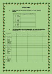 English Worksheet: TALKING ABOUT THE FREQUENCY OF HOW OFTEN YOU USE SOCIAL MEDIA