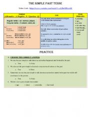 English Worksheet: Past Simple