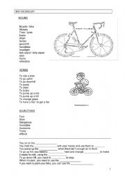 Bike vocabulary