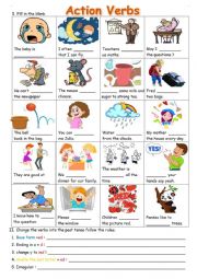 Action Verbs