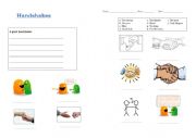 English Worksheet: Greetings and Handshakes