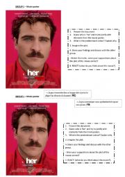 English Worksheet: Artificial Intelligence - Movie HER 