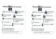 English Worksheet: classroom language