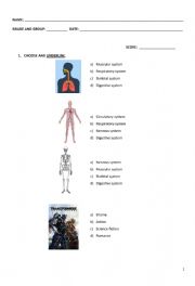 English Worksheet: DIAGNOSTIC TEST 2ND GRADE SECONDARY
