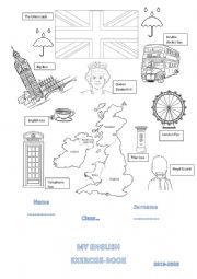 English Worksheet: English Cover