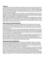 English Worksheet: FAIRY TALE