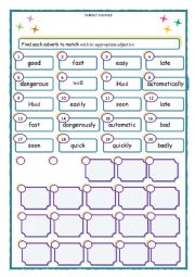 Adjectives and Andverbs