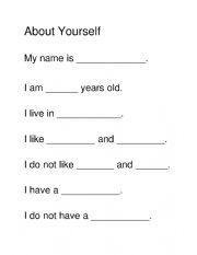 About Yourself 