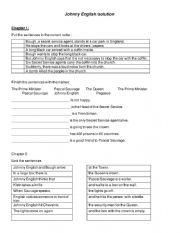 English Worksheet: Johnny English