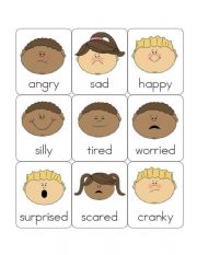 English Worksheet: feelings