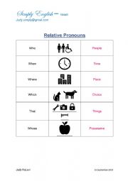 Relative Pronouns