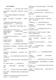 Test for TENSES