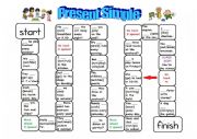 Present Simple board game