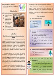 English Worksheet: CHILD LABOUR