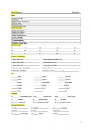 to be (am,is.are) , countries and nationalities , numbers 