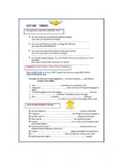 future perfect worksheet